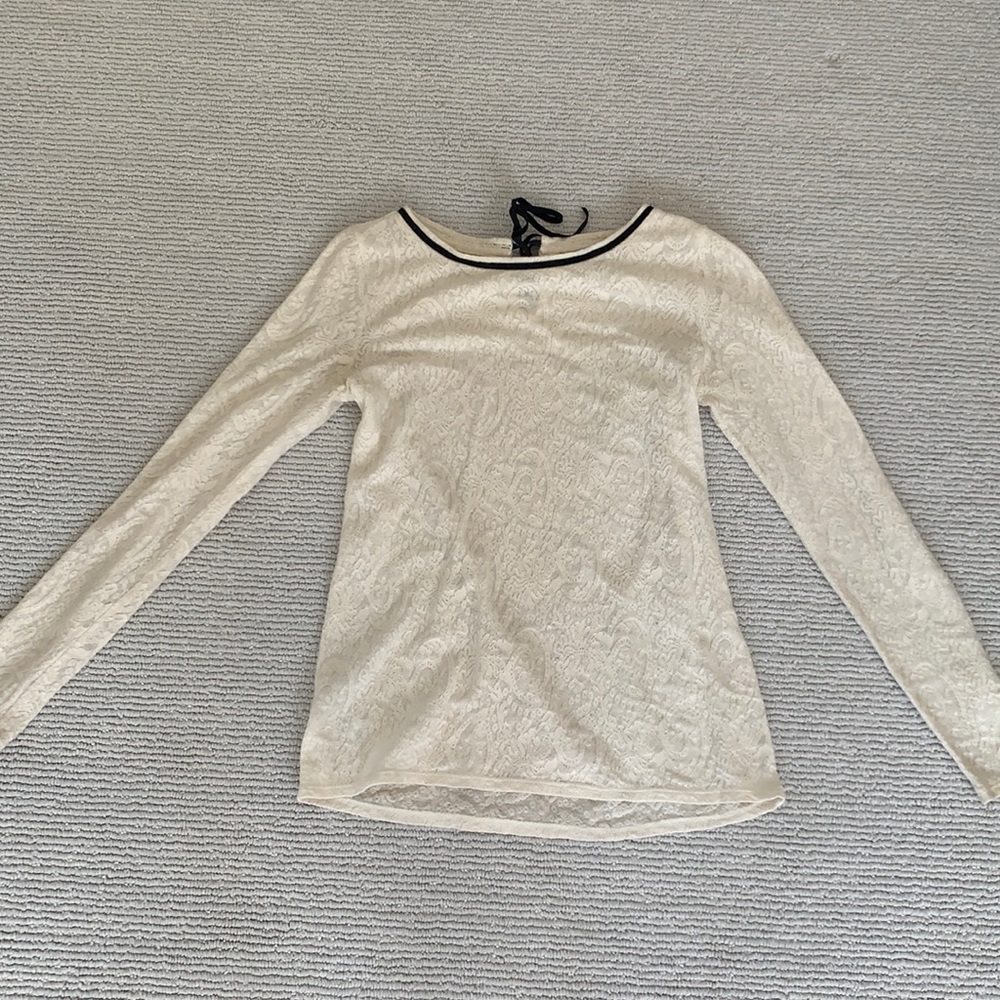 Loft laced tee